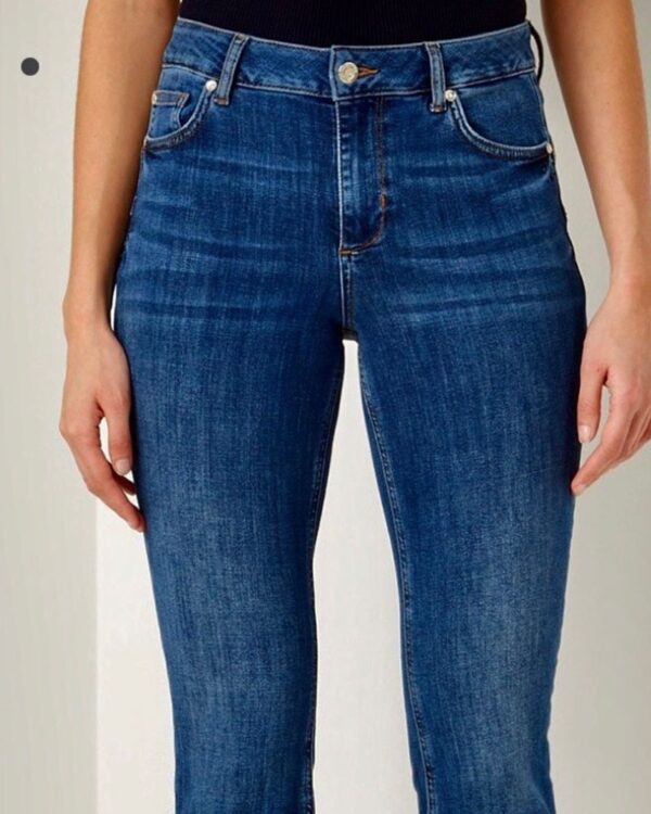 high waist flare jeans