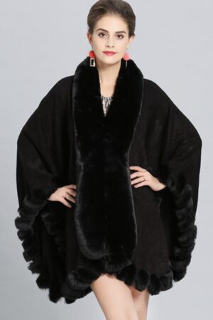 Faux bont cape