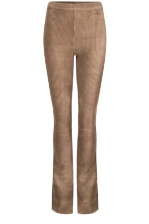 lemmy s taupe rib flare broek