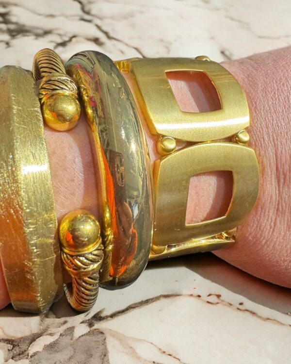 Dubai Bangle Bracelet gold ringen